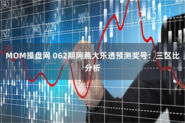 MOM操盘网 062期阿燕大乐透预测奖号：三区比分析