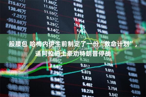 股腰包 哈梅内伊生前制定了一份“救命计划”，逼阿拉伯土豪劝特朗普停战
