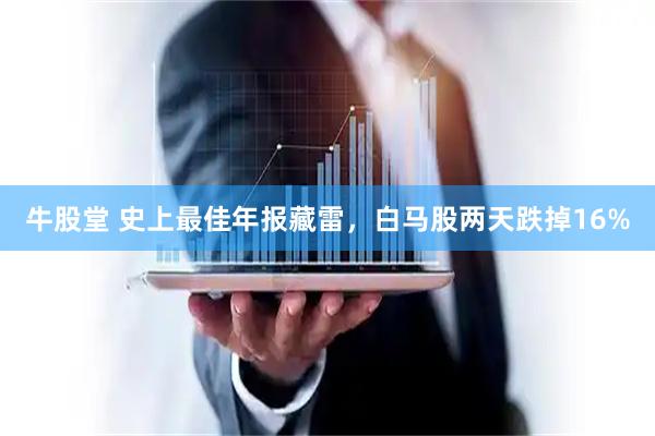 牛股堂 史上最佳年报藏雷，白马股两天跌掉16%