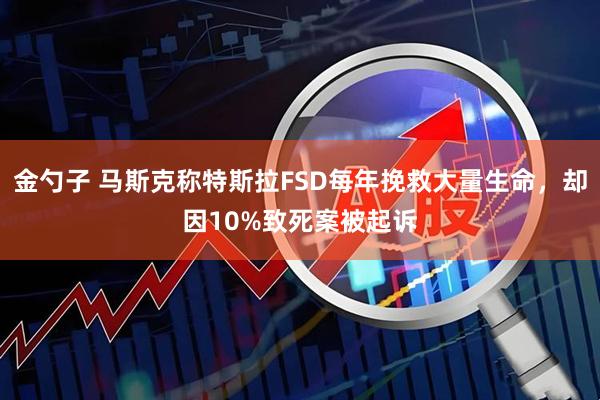 金勺子 马斯克称特斯拉FSD每年挽救大量生命，却因10%致死案被起诉