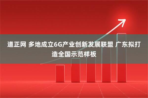 道正网 多地成立6G产业创新发展联盟 广东拟打造全国示范样板