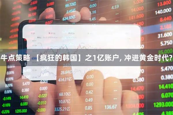 牛点策略 【疯狂的韩国】之1亿账户, 冲进黄金时代?